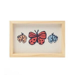 NWOT Target Butterfly Tufted Wall Decor